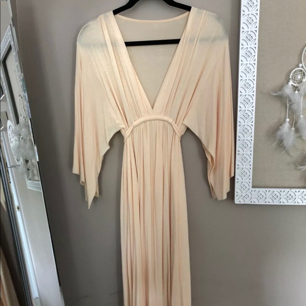 Rachel Pally Midi Caftan Dress {peach}